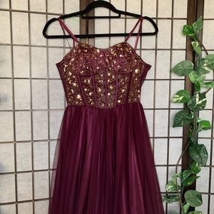 Strapless Prom Dress